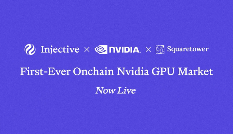 Injective launches a new on-chain market for trading NVIDIA GPU rental rates.