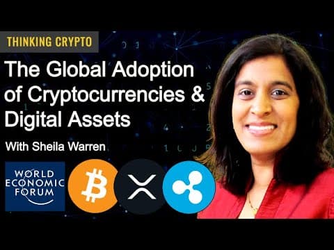 Sheila Warren Interview - World Economic Forum Crypto - Bitcoin, Crypto Regulations, SEC, Ripple XRP 