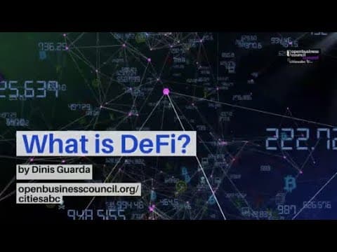 What is DeFi? Decentralised Finance research short film by Dinis Guarda