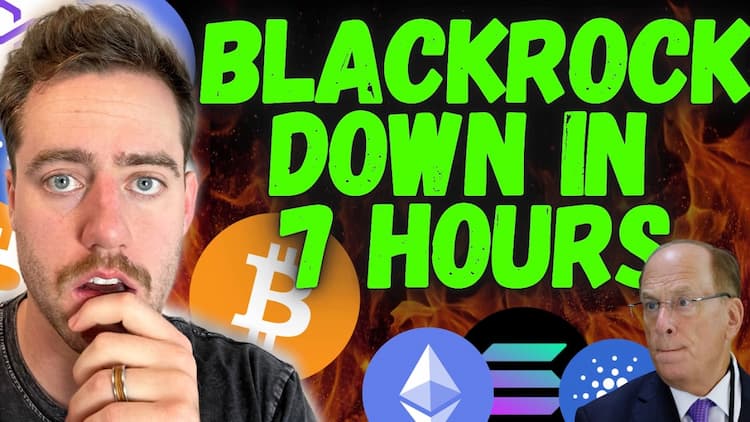 Bitcoin - Blackrock Shutting Down In 7 Hours