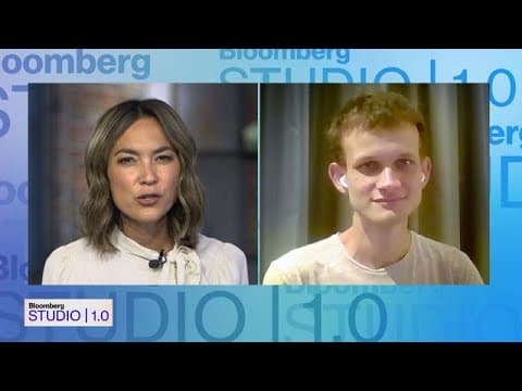 Bloomberg's Studio 1.0: Ethereum Co-founder Vitalik Buterin 