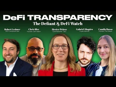 DeFi Transparency x The Defiant & DeFiWatch